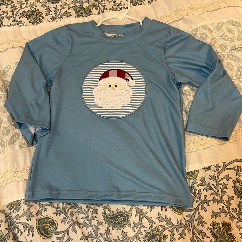 Southern Taters Santa Longsleeve Size 5